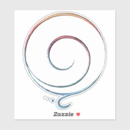 Gradient Gratitude Sticker