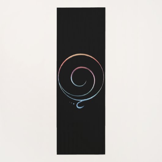 Gradient Gratitude Yogamat (Achterkant)