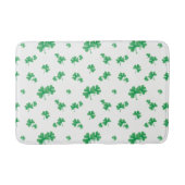 Gradient Green Irish Shamrock Pattern Badmat (Voorkant)