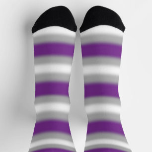 Gradient Greyseksuele Trots Sokken