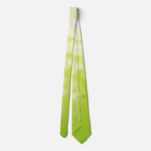 Gradient Groen Geel Kerst Stropdas (Achterkant)