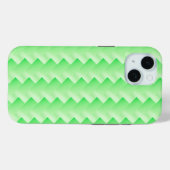 Gradiënt Groen in Shuffle Case-Mate iPhone Case (Achterkant (horizontaal))
