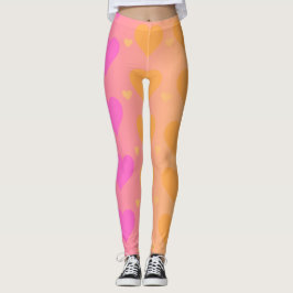 gradiënt hartleggingen leggings