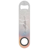 Gradient holographique de Silver Glitter (Devant)