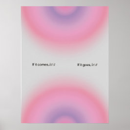 Gradient | Inspirational & decorative art Poster