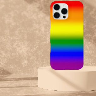 Gradient LGBTQ+ Rainbow Pride Flag - Rainbow Flag iPhone 16 Pro Max Hoesje