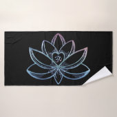 Gradient Lotus  Badhanddoek (Badhanddoek)