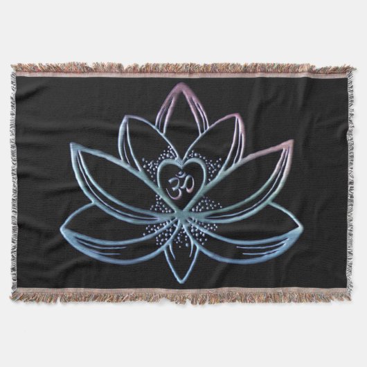 Gradient Lotus  Deken (Voorkant)