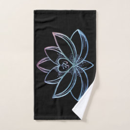 Gradient Lotus  Handdoek