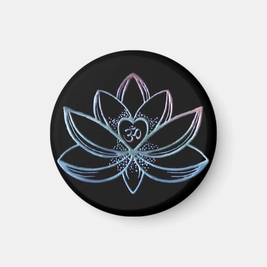 Gradient Lotus  Magneet (Voorkant)