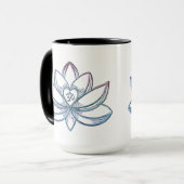 Gradient Lotus  Mok (Voorkant links)