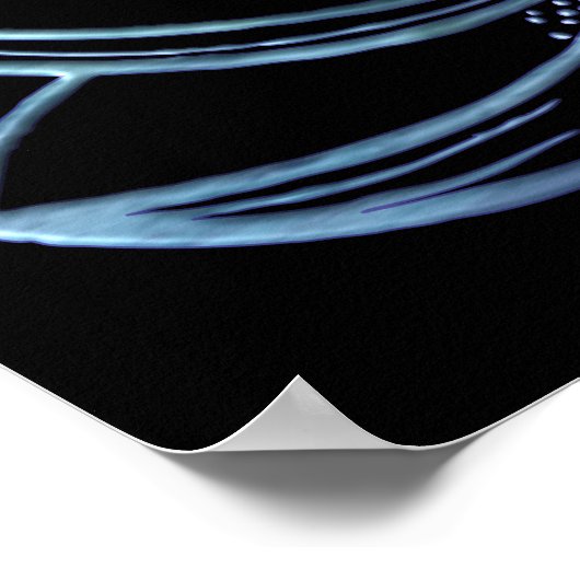 Gradient Lotus  Poster (Hoek)