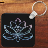 Gradient Lotus  Sleutelhanger (Achterkant)