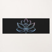Gradient Lotus  Yogamat (Achterkant (horizontaal))