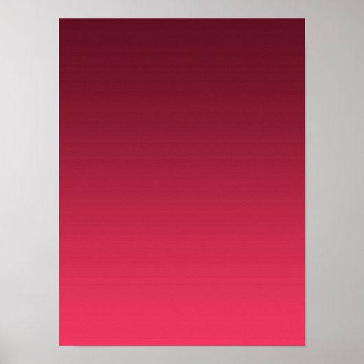 Gradient Magenta - light to deep | Seasonal Moods| Poster (Voorkant)
