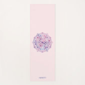 Gradiënt Mandala Lotus Bloem Yoga Mat [2] (Voorkant)