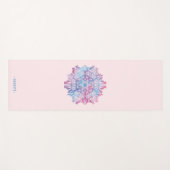 Gradiënt Mandala Lotus Bloem Yoga Mat [5] (Voorkant (horizontaal))