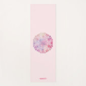 Gradiënt Mandala Lotus Bloem Yoga Mat [6] (Voorkant)
