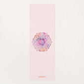 Gradiënt Mandala Lotus Bloem Yoga Mat [7] (Voorkant)