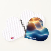 Gradient Mesh 3D Art | Modern Digital Design Notitieboek (Binnen)