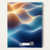 Gradient Mesh 3D Kunst | Modern Digitaal Design Planner (Achterkant)
