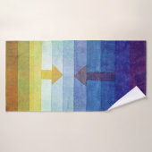 Gradiënt met Pijl, Paul Klee Badhanddoek (Badhanddoek)