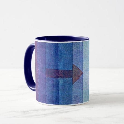 Gradiënt met Pijl, Paul Klee Mok (Voorkant links)