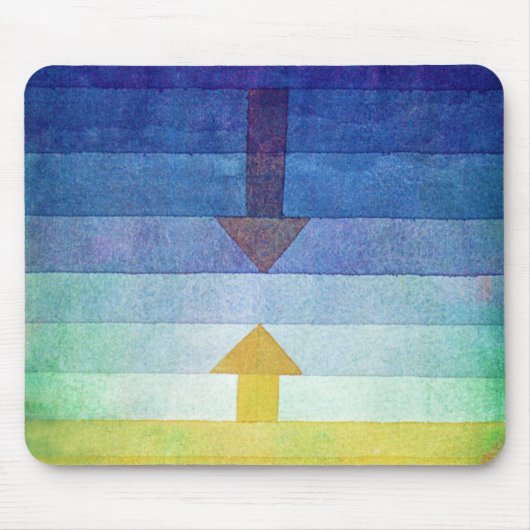 Gradiënt met Pijl, Paul Klee Muismat (Voorkant)