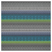 Gradient mignon de vert bleu de tissu d'impression (Échantillon)