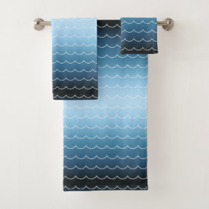 Gradient moderne de bleu de calme de motif de