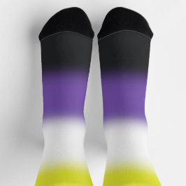 Gradient Non-binaire Pride Sokken