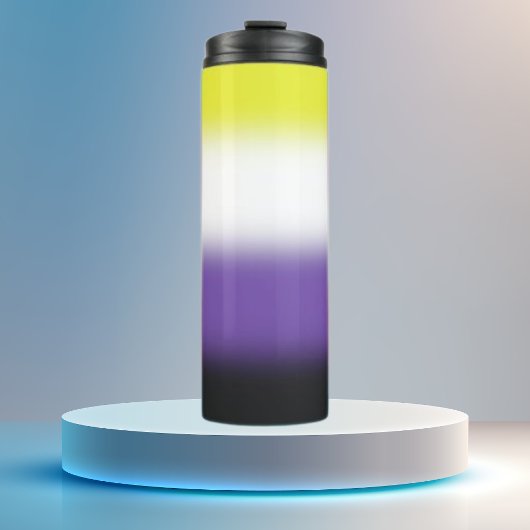 Gradient Non-binaire Pride  Thermosbeker