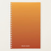 Gradient Ombre Orange Personnalisé (Devant)
