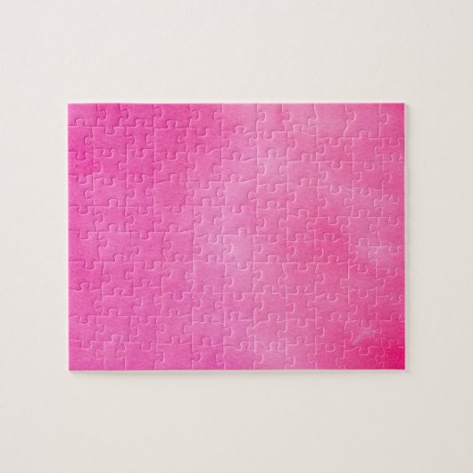 Gradiënt Ombre Roze Legpuzzel (Horizontaal)