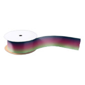 Gradiënt ombre stripe met zachte, wazig multicolo lint (Spoel)