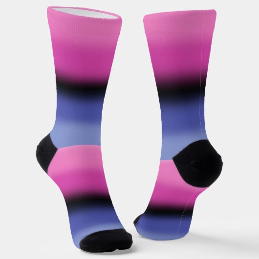 Gradient Omnisexual Pride Sokken (Gebogen)