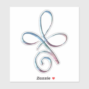 Gradiënt Onvoorwaardelijke Liefde Sticker