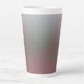 gradiënt op witte latte mok (Voorkant)