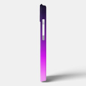 Gradiënt Paars Case-Mate iPhone Case (Achterkant / Links)