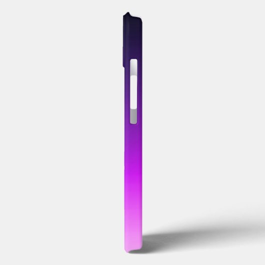 Gradiënt Paars Case-Mate iPhone Case (Achterkant / Links)