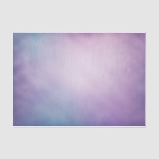 Gradiënt Paarse, Lila, Blauw Elegant Tissuepapier (Voorkant)