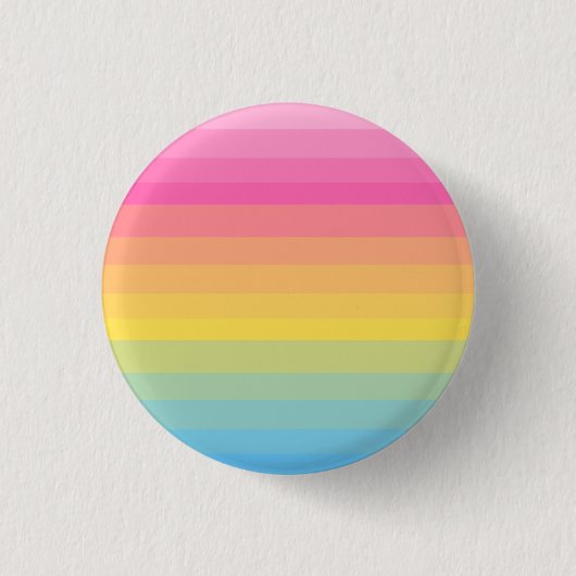 Gradiënt Pan Pride Flag Button (Voorkant)