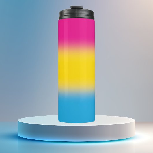 Gradient Panseksueel Pride Thermosbeker