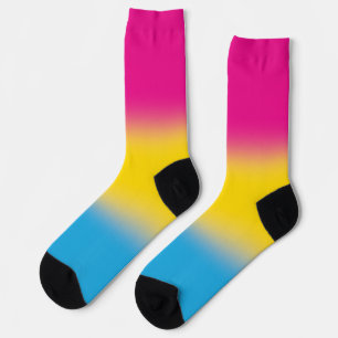 Gradient Pansexual Pride Sokken
