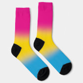 Gradient Pansexual Pride Sokken (Rechts)