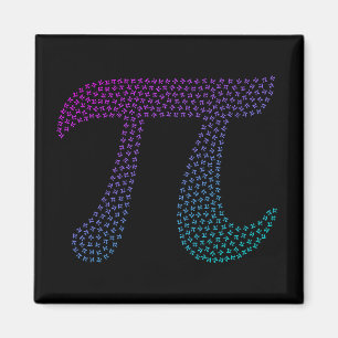 Gradiënt Pi Symbool Pi dag   Vroegtijdige Wiskunde Magneet