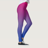 Gradiënt Pride Patroon: Bi Leggings (Rechts)