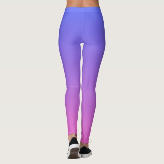 Gradient Purple Leggings - Stylish & Comfortable (Dos)