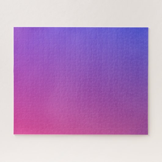 Gradient Purple Réseau Puzzle (Horizontal)