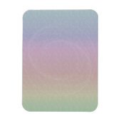 Gradiënt Rainbow Holo-Pattern met mosterd Swirl Magneet (Verticaal)